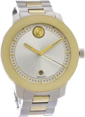 Movado Bold Verso Series Ladies 2-Tone Stainless Steel Quartz Watch 3600749