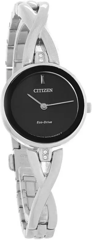 Women's Citizen Eco-Drive Bangle Watch EX1420-50E Women's Citizen Eco-Drive Bangle Watch EX1420-50E