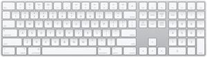 Apple MQ052LL/A Magic Keyboard with Numeric Keypad - US English - Silver