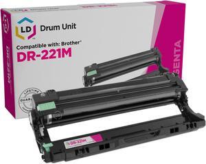 LD Products Compatible Drum Unit Replacement for Brother DR221 DR-221M (Single Magenta)