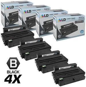 LD Products Compatible Toner Cartridge Replacement for Xerox Phaser 3320 106R02307 High Yield (Black, 4-Pack)