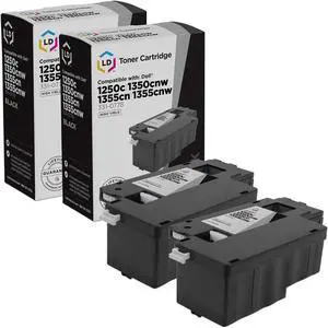 LD Products Compatible Toner Cartridge Replacement for Dell 331-0778 810WH High Yield (Black, 3-Pack)