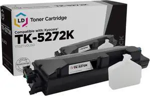 LD Products Compatible Toner Cartridge Replacement for Kyocera Mita TK-5272 1T02TV0US0 (Black Single)