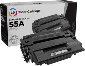 LD Products Compatible Replacement for HP 55A 55X CE255A CE255X Toner Cartridge
