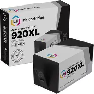LD Products Remanufactured Ink Cartridge Replacement for HP 920XL CD975AN High Yield (Black)