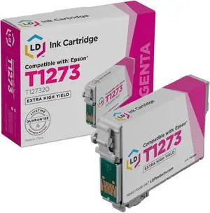 LD Products Compatible Ink Cartridge Replacement for Epson 127 T127320 Extra High Yield (Magenta)