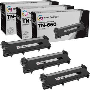 LD Products Compatible Toner Cartridge Replacement for Brother TN660 TN-660 TN 660 TN630 High Yield