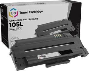 LD Products Compatible Toner Cartridge Replacement for Samsung MLT-D105L High Yield (Black)