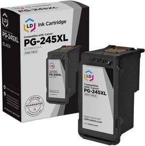 LD Remanufactured Ink Cartridge Replacement for Canon PG-245XL 8278B001AA High Yield (Black) Compatible with Canon PIXMA: iP2820, MG2420, MG2520, MG2522, MG2525, MG2555, MG2920, MG2922, MG2924