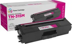 LD Products Compatible Toner Cartridge Replacement for Brother TN315M High Yield (Magenta)