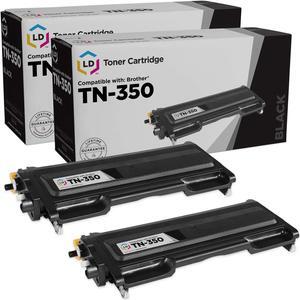 LD Products Compatible Toner Cartridge Replacement for Brother TN350 (Black, 2-Pack)