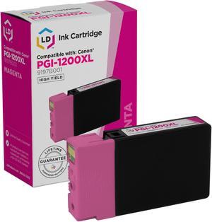 LD Products Compatible Ink Cartridge Replacement for Canon PGI-1200XL 9197B001 High Yield (Magenta)