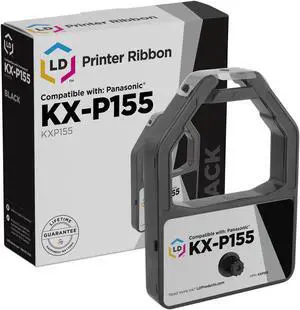 LD Products Compatible Printer Ribbon Cartridge Replacement for Panasonic KX-P155 (Black)