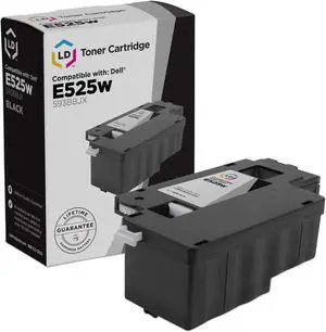 LD Products Compatible Toner Cartridge Replacement for 593-BBJX DPV4T Dell E525w Black Toner to use with Multi-Function E525W E525 525w Printer (Black)