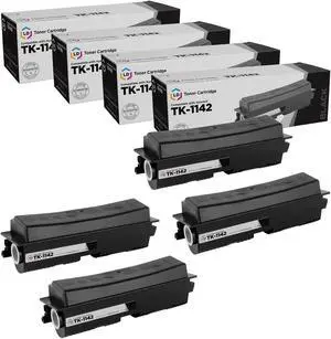 LD Products Toner Cartridge Compatible with Replacement for Kyocera TK-1142 (Black, 4-Multipack)