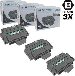 LD Products Compatible Toner Cartridge Replacement for Xerox Phaser 3250 106R1374 High Yield (Black, 3-Pack)