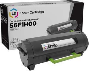 LD Products Toner Cartridge Compatible with Replacement for Lexmark 56F1H00 High Yield (Single Black)