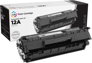 LD Products Compatible Toner Cartridge Replacement for HP 12A Q2612A (Black)
