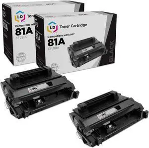 LD Products Compatible HP 81A CF281A Toner Cartridge Replacement