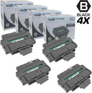 LD Products Compatible Toner Cartridge Replacement for Xerox Phaser 3250 106R1374 High Yield (Black, 4-Pack)