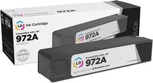 LD Compatible Replacement for HP 972A F6T80AN Black Ink Cartridge for HP PageWide Pro 352dw, 377dw, 452dn, 452dw, 477dn, 477dw, 552dw, 577dw, 577dw MFP, 577z