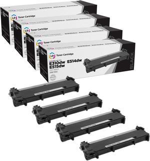 LD Products Compatible Toner Cartridge Replacement for Dell 593-BBKD P7RMX High Yield (Black, 4-Pack)