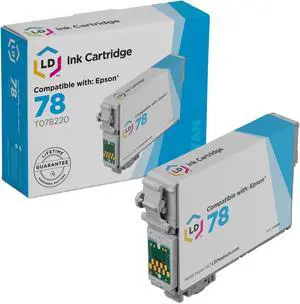 LD Products Remanufactured Ink Cartridge Replacement for Epson 78 T078220 (Cyan)