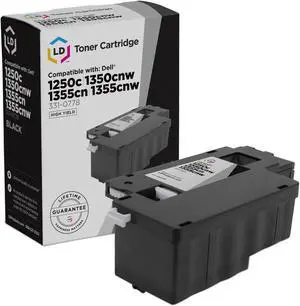 LD Products Compatible Toner Cartridge Replacement for Dell 331-0778 810WH High Yield (Black)