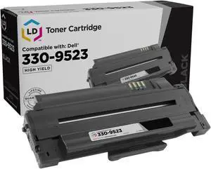 LD Products Compatible Toner Cartridge Replacement for Dell 330-9523 7H53W High Yield (Black)