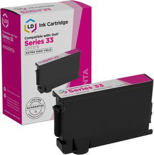 LD Products Compatible Ink Cartridge Replacement for Dell 331-7379 6M6FG Extra High Yield (Single Magenta)