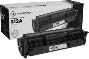 LD Products Compatible Toner Cartridge Replacement for HP 312A CF380A (Black)
