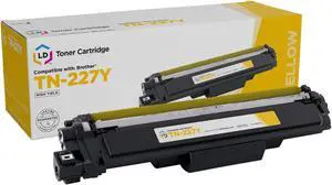 LD Products Compatible Toner Cartridge Replacement for Brother TN-227Y High Yield (Yellow)