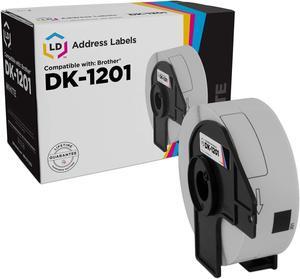 LD Products Compatible Address Label Replacements for Brother DK-1201 - 1.1 in x 3.5 in (White, 400 Count)