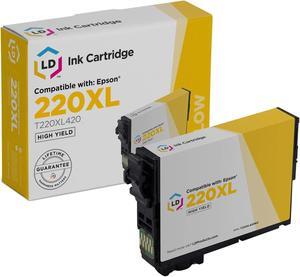 LD Products Replacement for Epson 220XL Ink Cartridges 220 XL T220XL420 High Yield (Yellow) for XP-320, XP 420, XP-424, WorkForce WF-2630, WF-2650, WF2660, WF-2750, WF-2760