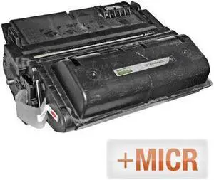 LD © (MICR Toner) Remanufactured Replacement Laser Toner Cartridge for Hewlett Packard Q5942A (HP 42A) Black