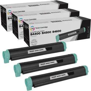 LD Products Compatible Toner Cartridge Replacement for Okidata 43502301 Type 9 (Black, 3-Pack)