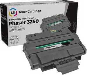 LD Products Compatible Toner Cartridge Replacement for Xerox Phaser 3250 106R1374 High Yield (Black)