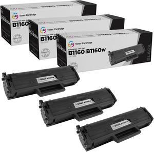 LD Compatible Toner Cartridge Replacement for Dell 331-7335 HF442 (Black, 3-Pack) Compatible with Dell B1163w B1165nfw Dell Multi-Function B1160 B1160W