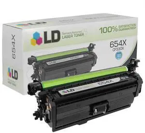 LD Products Remanufactured Toner Cartridge Replacement for HP 654X CF330X High Yield (Black Single) Compatible with HP Color LaserJet Enterprise printer models M651n M651dn M651xh LD Products Remanufactured Toner Cartridge Replacement for HP 654X CF330X High Yield (Black Single) Compatible with HP Color LaserJet Enterprise printer models M651n M651dn M651xh