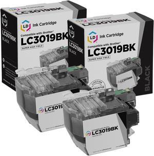 LD Compatible Ink Cartridge Replacement for Brother LC3019BK Super High Yield (Black, 2-Pack) Compatible with MFC-J5330DW MFC-J5335DW MFC-J5730DW MFC-J6530DW MFC-J6930DW