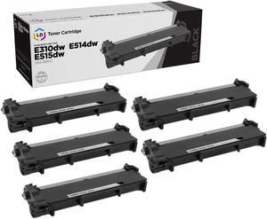 LD Products Compatible Toner Cartridge Replacement for Dell 593-BBKC CVXGF (Black, 5-Pack)