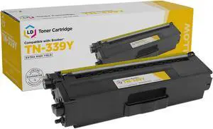 LD Products Compatible Toner Cartridge Replacement for Brother TN-339Y Extra High Yield (Yellow)