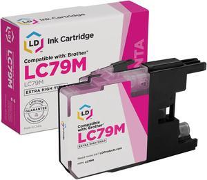 LD Products Compatible Ink Cartridge Replacement for Brother LC79M Extra High Yield (Magenta)