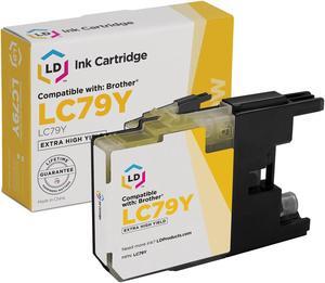 LD Products Compatible Ink Cartridge Replacement for Brother LC79Y Extra High Yield (Yellow)