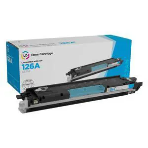 LD CE311A 126A Cyan Laser Toner Cartridge for HP Laserjet CP1025nw M175nw M175a LD CE311A 126A Cyan Laser Toner Cartridge for HP Laserjet CP1025nw M175nw M175a