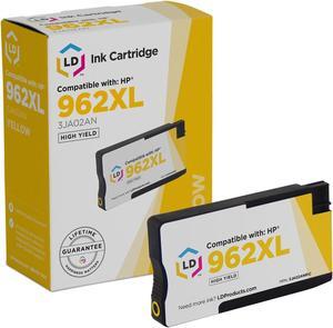LD Replacement for HP 962XL 3JA02AN Yellow Ink for OfficeJet Pro 9025 9018