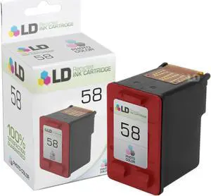 LD C6658AN 58 Photo Color Ink Cartridge for HP #58 3620 3650 5150 3651 3840 3843