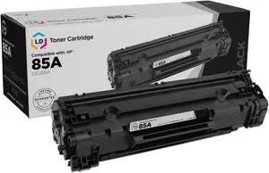 LD Products Compatible Toner Cartridge Replacement for HP 85A CE285A (Black Single)