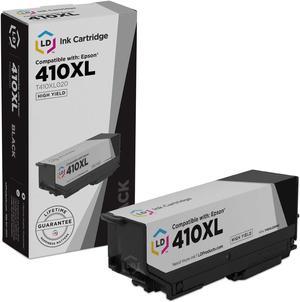LD Products Remanufactured Ink Cartridge Replacement for Epson 410XL T410XL020 High Yield (Black) for use in Expression XP-7100, XP-530, XP-630, XP-635, XP-640, XP-830