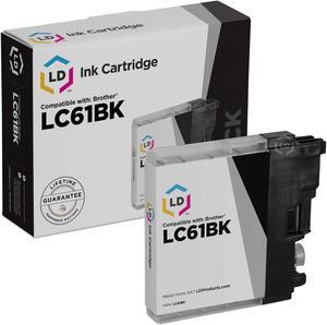 LD Products Compatible Ink Cartridge Replacement for Brother LC61BK (Black)